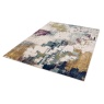 Asiatic Nova Abstract Machine Made Rug Mustard- (Multi Coloured)