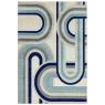 Asiatic Nova Machine Made Rug -Retro(Blue)