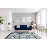 Asiatic Nova Machine Made Rug -Retro(Blue)