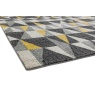 Asiatic Nova Machine Made Rug- Flag (Yellow)