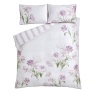 Laura Ashley Gosford Grape White Duvet Cover Set