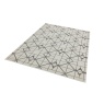 Asiatic Aurora AU11 Machine Woven Rug - Lattice (Silver)