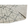 Asiatic Aurora AU11 Machine Woven Rug - Lattice (Silver)