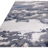 Asiatic Aurora AU20 Modern Rug - Storm (Blue/Silver)