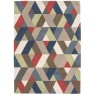 Asiatic Funk Chevron 01 Geometric Rug ( Multi- Coloured)