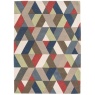 Asiatic Funk Chevron 01 Geometric Rug ( Multi- Coloured)