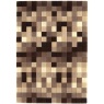 Asiatic Funk Boxes 06 Chequered Rug - Natural-(Beige/Cream/Brown)