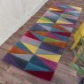 Asiatic Funk Triangles 08 Handmade Rug (Multi-coloured)