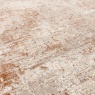 Asiatic Kuza Border -Machine Made-(Terracotta)-orange