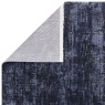 Asiatic Kuza Abstract -Machine Made Rug- (Navy)