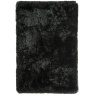 Asiatic Plush Luxury Shaggy Rug - (Black)