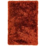 Asiatic Plush Luxury Shaggy Rug - Rust-(Orange/Brown)