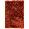 Asiatic Plush Luxury Shaggy Rug - Rust-(Orange/Brown)