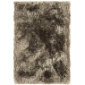 Asiatic Plush Luxury Shaggy Rug - Taupe-(Brown)