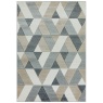 Asiatic Sketch Rhombus SK01 Machine Made Rug - (Grey)