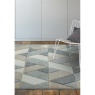 Asiatic Sketch Rhombus SK01 Machine Made Rug - (Grey)