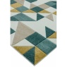 Asiatic Sketch Shapes SK03 Machine Made Rug - (Green)