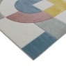 Asiatic Sketch Retro SK08 Machine Made Rug - (Multi Coloured)