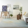 Nourison Prismatic PRS27 Seafoam Rug-(Grey)