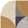 Asiatic Matrix MAX76 Oval Hand Made Rug - Sunset (Yellow)