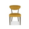 Winnipeg Fumed Oak Upholstered Dining Chair (Pair)