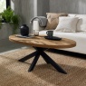 Winnipeg Rustic Oak Coffee Table