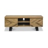 Winnipeg Rustic Oak Entertainment Unit
