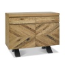 Winnipeg Rustic Oak Narrow Sideboard