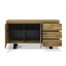 Winnipeg Rustic Oak Wide Sideboard