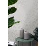 Holden Decor Glistening Ginkgo Grey Silver Wallpaper