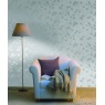 Holden Decor Glistening Ginkgo Grey Silver Wallpaper