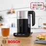 Bosch TWK8633GB Styline 1.5L Jug Kettle - Black