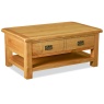 Ascot Large Coffee Table + Drawer & Shelf