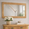Global Home Ascot Rustic Oak Wall Mirror