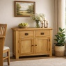 Global Home Ascot Rustic Oak Small Sideboard