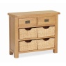 Ascot Small Sideboard With Baskets