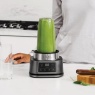 Ninja CB100UK 2-in-1 Foodi Power Nutri Blender with Auto-iQ- Silver