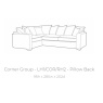 Bertie Pillow Back Corner Group