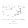 Bertie Standard Back Sofa Bed Corner Group