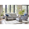 G Plan Hatton Formal Back 2 Seater Sofa With Double Power Footrest