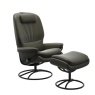 Stressless Rome High Back Chair With Footstool Original Base