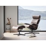 Stressless Tokyo Adjustable Headrest Star Chair With Footstool