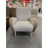 Alexander & James Lonnie Chair in Wild Natural & Soul Taupe