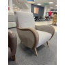 Alexander & James Lonnie Chair in Wild Natural & Soul Taupe