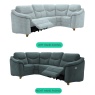 G Plan Jackson 4 Seater Recliner Corner Sofa