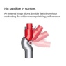 Dyson Low-Reach Adaptor Accessory - Grey/Red