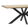 Marlowe 90x180cm Dining Table With Star Base