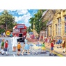 Gibsons School Days 4 x 500 Jigsaw Puzzle