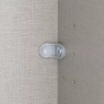 Korbach Stone Grey & Metallic Grey 261cm Sliding Door Wardrobe