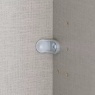 Korbach Stone Grey & Metallic Grey 261cm Sliding Door Wardrobe
